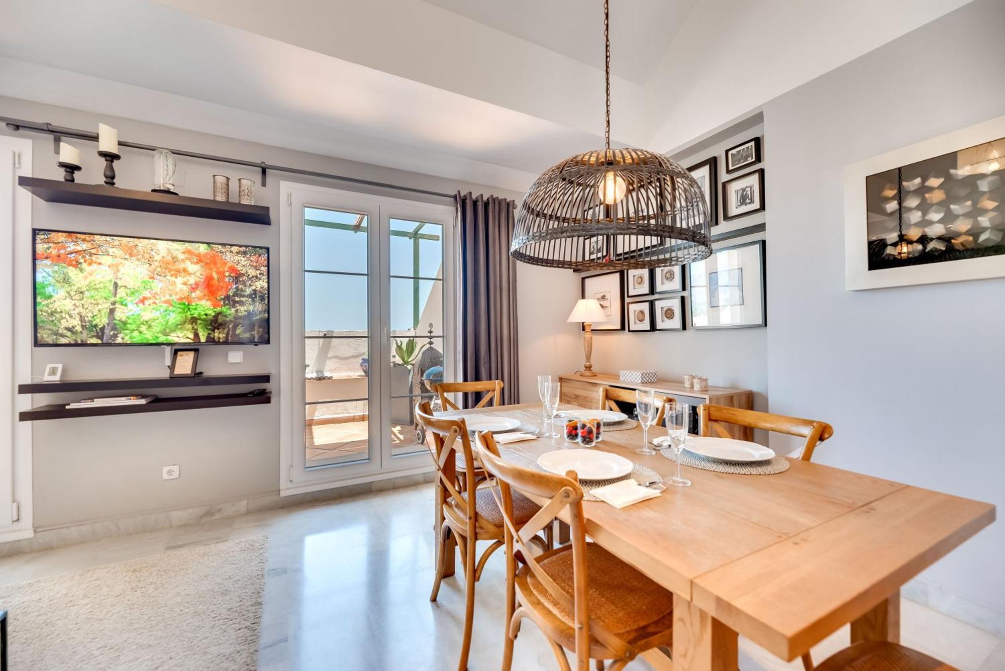 Elegant 2 Bdrm Penthouse With Bbq And Pools Apartment Marbella Bagian luar foto